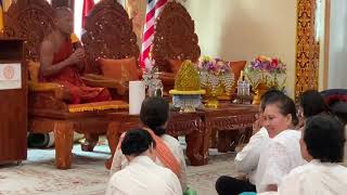 Morning Time VisakBocheaDay Of Wat Thormikaram Of RI, Inc. 2567/ 2023 /Cambodian-American’s VISAKDAY