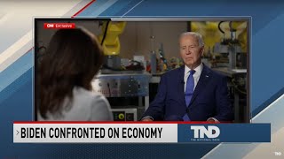 Biden confronted on the economy