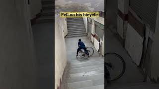 Downhill on Stairs Gone Wrong