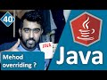 Java Tutorial for Beginners Series 2016 -  method overriding in Java # 34