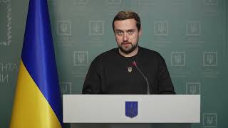 Брифінг заступника Керівника ОПУ Кирила Тимошенка (16.12.22)