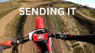 Throwing Nac Nacs on a Motocross Track! *Chest Mount POV*