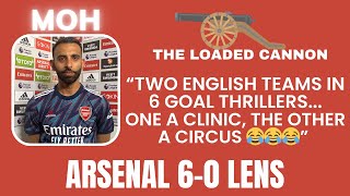 Arsenal 6-0 RC Lens | The Loaded Cannon | Moh Haider