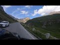 grossglockner high alpine road driving grossglockner in austria