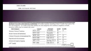 Introduction to the Degree Progress Report