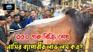 ৩৫০ গরু বিক্রি শেষ করল নাসির বেপারী! লাভ লস কত হলো? কোরবানির গরু ২০২৪