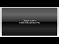 Change color of matplotlib.pyplot points