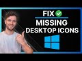 How To Fix Desktop Icons Missing on Windows PC (Easy Guide) 2024