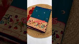 Mor Brocade Designer Paithani**All over Chandrakor #yt#paitanisarees #chandrakor #butt#viralvideo