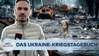LEBEN IM KRIEG: "Die Luft riecht nach Leichen" – Ein Ukraine-Kriegstagebuch | WELT REPORTER