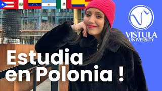 Estudia en Varsovia 🧑‍🎓🇵🇱 Vistula Universidad