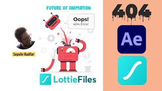 Error 404 Lottie Animation #error404 #Lottie #Animation #aftereffects