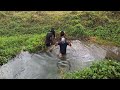 trespass in a crocodile infected river for invasive alaskan red claw crayfish