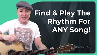 How To FIND the Strumming Pattern for ANY Song