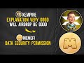 XEMPIRE Will the Allocation Be Good Enough | MEMEFI Data Security Permission #xempireairdrop #memefi