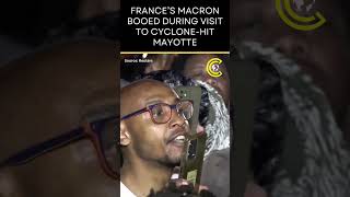 France’s Macron Booed During Visit To Cyclone-Hit Mayotte | CLRCUT