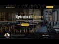 Responsive Restaurant Food Menu Website Using HTML CSS JS | Modern UI Design | Beginner to Pro