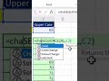 generate letters a to z in excel short excel magic trick 16