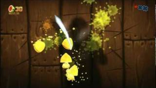 CGRoverboard FRUIT NINJA KINECT for Xbox 360 Video Game Review