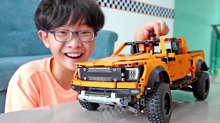 예준이의 트럭 자동차 장난감 조립놀이 게임 플레이 포크레인 놀이 Lego Technic Truck Car Toy Assembly