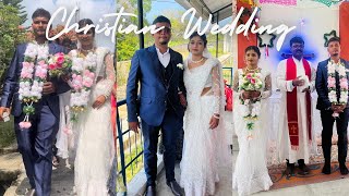 Navin \u0026 Meena | Christian Wedding Vlog | G.E.L Church Rangat | North \u0026 Middle Andaman @manishamann