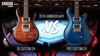 SE Custom 24 X PRS Custom 24 (35th Anniversary): Does the cost worth the benefit???