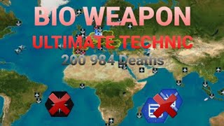 Plague Inc. Cure mode : Mega Brutal Bio Weapon Ultimate technic (200k Deaths)