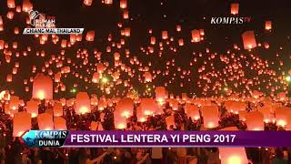 Festival Lentera Yi Peng 2017 di Thailand