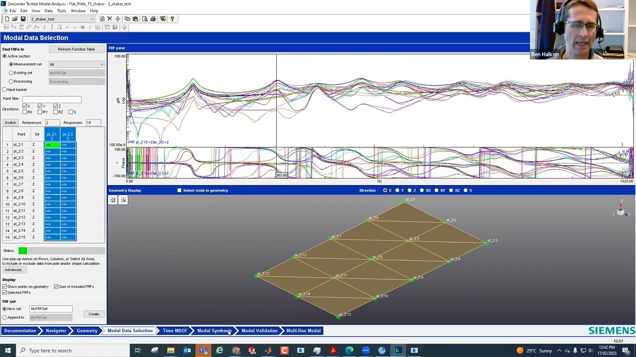 Siemens Simcenter Testlab Modal Analysis Tutorial Video Guide Part 1 Of ...