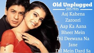 Best of Shahrukh Khan Songs / Old Unplugged Hindi Songs / Old Hindi Romantic Songs