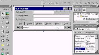 VB6 Accessing Databases - ADO Data Control