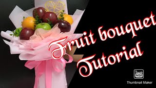 Tutorial fruit bouquet