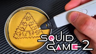 3D펜으로 오징어게임2 달고나 만들기 I made Squid Game 2 Dalgona with a 3Dpen