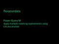 Apply multiple substring replacements in Power Query using List.Accumulate