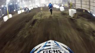 Megatrax indoor MX track-one lap