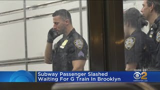 Subway Passenger Slashed Waiting For G Train In Brooklyn