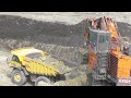 epic action footage of hitachi ex2600 excavator with action camera❗