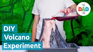 Cool Volcano Science Experiment with Vinegar and Baking Soda