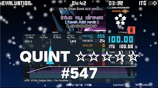 WAY - Into My Dreams [SH 8] In The Groove 3 - QUINT ☆☆☆☆☆ #547 (100.00 EX)