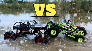 RC Bigfoot Rock Crawler vs Wltoys 12427 | Remote Control Car | Wltoys