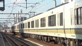 【JR西日本】奈良電車区221系NA401編成%阪和線快速運用＠長居('10/07)