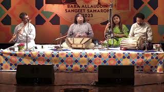 Pt. Dishari Chakraborty Santoor I Indrajit Basu Flute I Yaman Alap I Prof. Nishaant Singh Pakhawaj