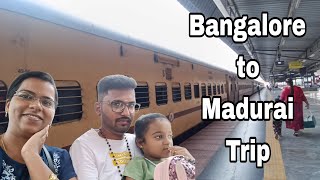 Bangalore to Madurai Trip By Train / Train Travel Vlog In Tamil