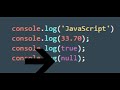 learn javascript episode 1