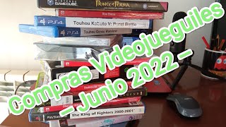 Compras Videojueguiles Junio 2022