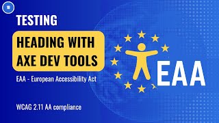 10. Testing Headings with Axe Dev Tools | Axe DevTools Web accessibility testing
