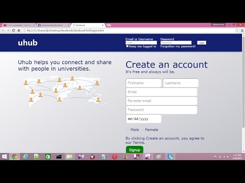 Design facebook like page using html and css (Tuto-01) Design facebook like page using html and css (Tuto-01)