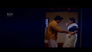 Ravichandran Helps His Wife In All Her Works | Halli Mestru Kannada Movie Scene | Ravichandran