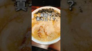 背脂たっぷり 燕三条ラーメン #グルメ