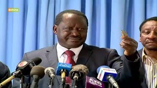 Raila Writes To Uhuru Over IEBC, Again